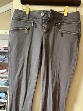 Michael Kors Charcoal Stretch Skinny Pants